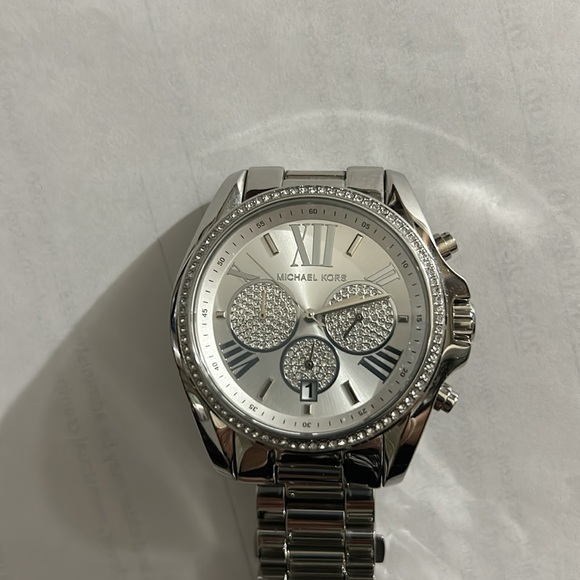 Michael Kors stainless steel diamond watch main image 4